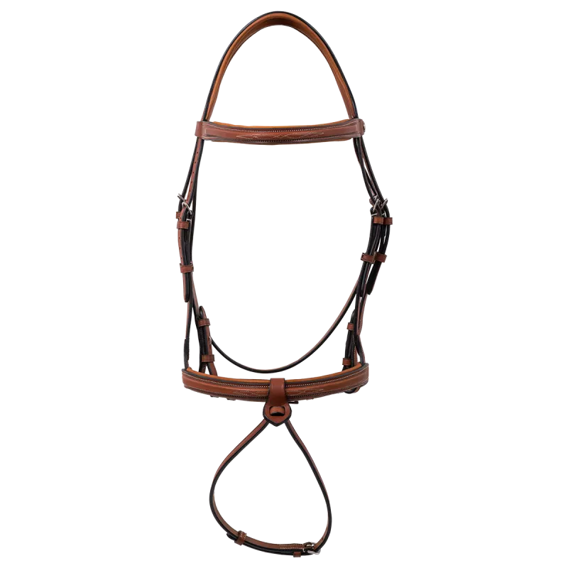 BUTET COMBINED NOSEBAND SPORTS BRIDLE