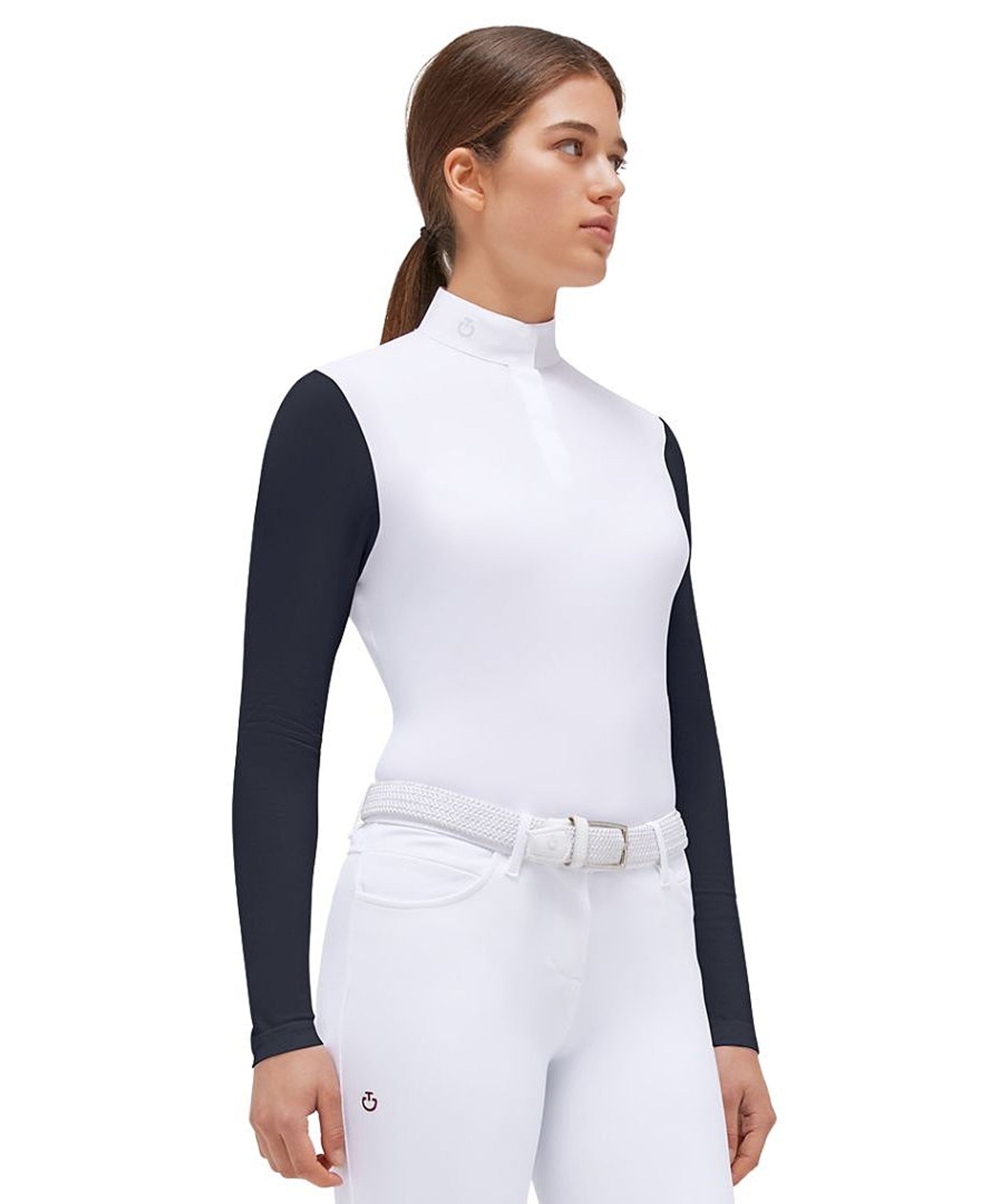 CT Jersey Mesh LS Competition Button Polo  0179 S