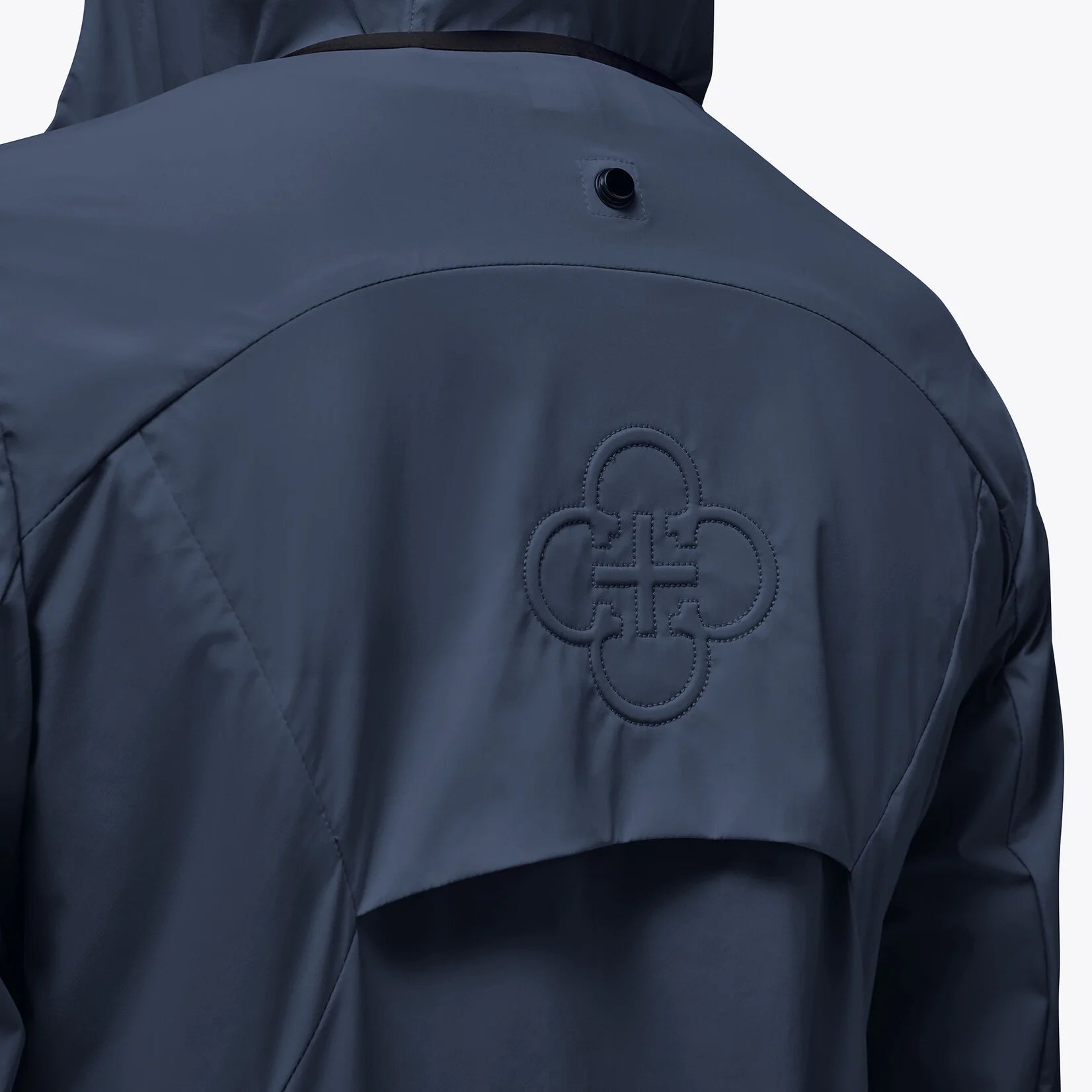 CAVALLERIA TOSCANA WATERPROOF HOODED JACKET WITH BREATHABLE MESH INSERTS