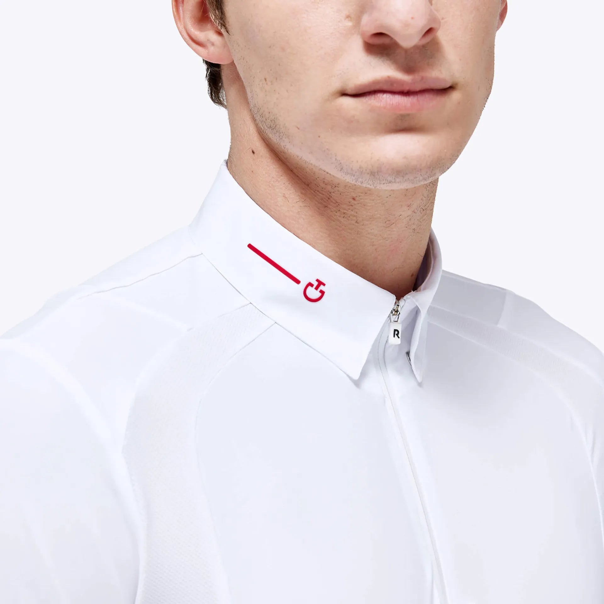 Cavalleria Toscana men's REVO Jersey Mesh Tech Competition Shirt