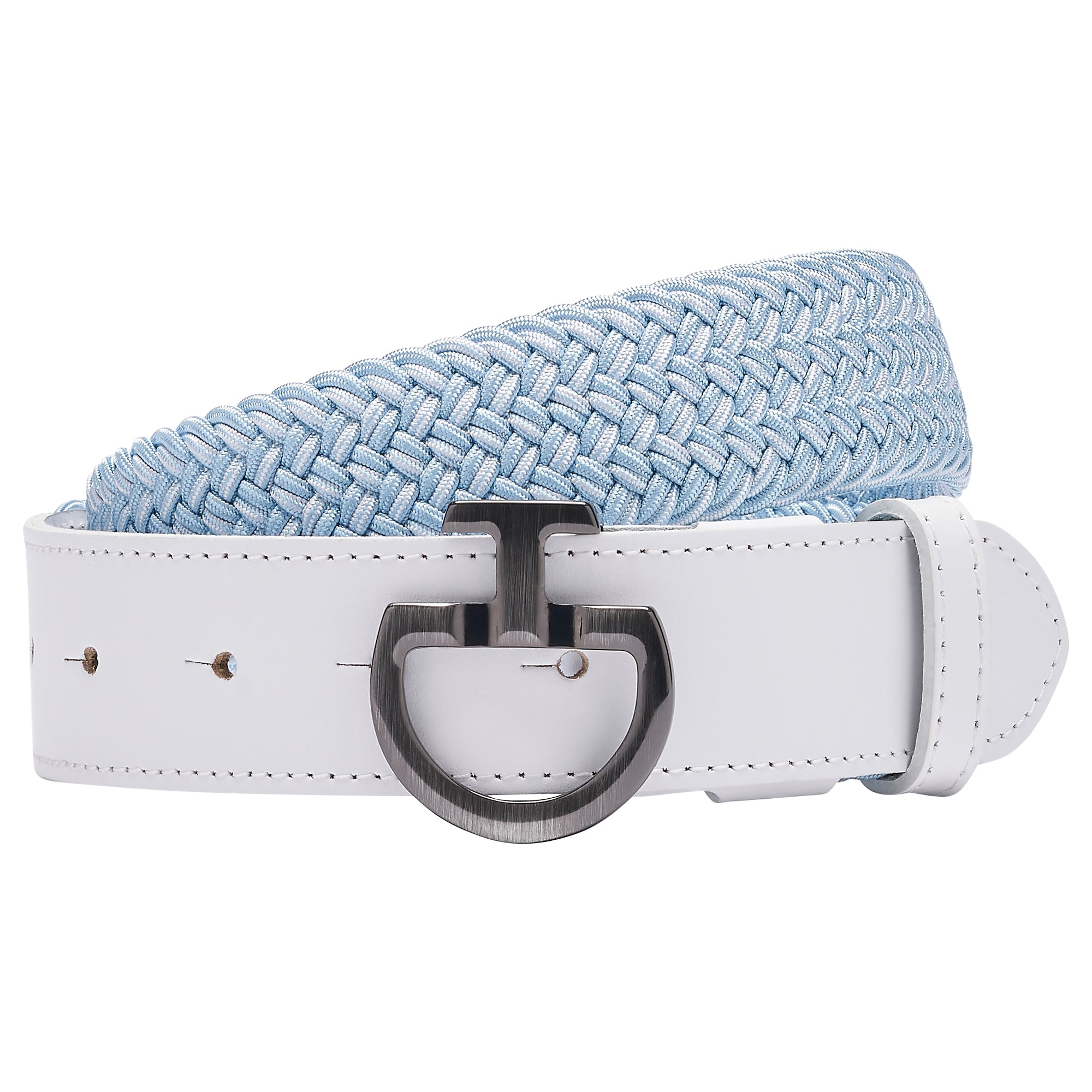 CAVALLERIA TOSCANA WOMEN'S ELASTIC BELT W/ CT CLASP image 10