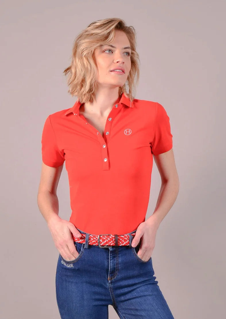 Harcour Punky Women's Short Sleeve Polo